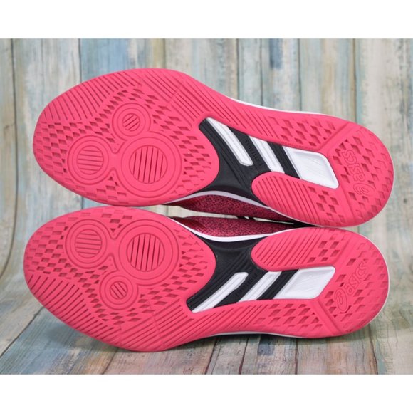LN ✨ Asics Netburner Ballistic FF Women's Size 9 Indoor Court Shoes Pink - Picture 5 of 10